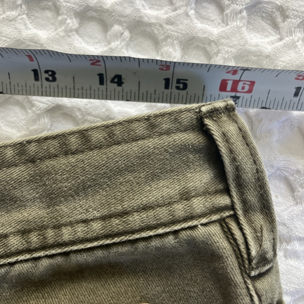 Orvis Denim Work Pants with Suede Leather Trim‎ - 32 Green - Picture 9 of 12